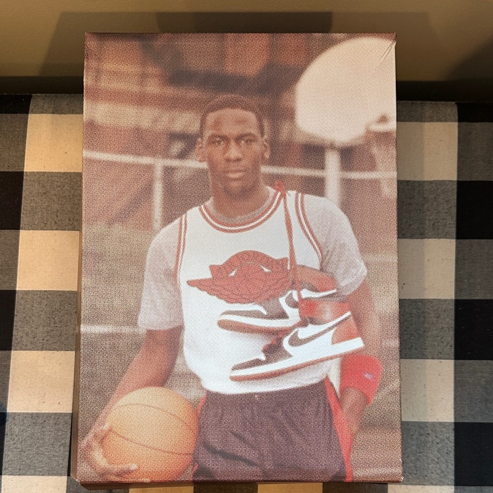 Jordan 1 Kids Sneakers Red and White